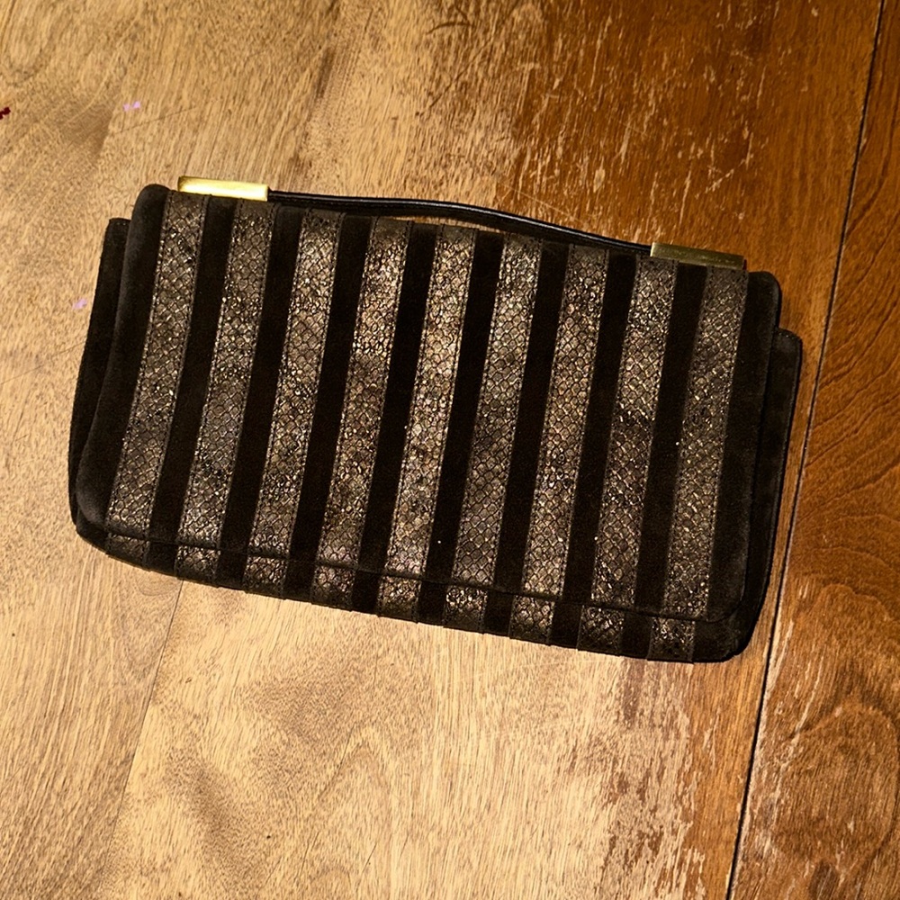 Worth Leather Clutch